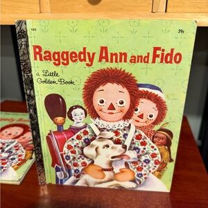 Raggedy Ann and Fido Little Golden Book